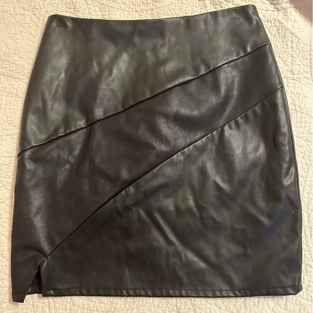 Leather skirt from Revolve